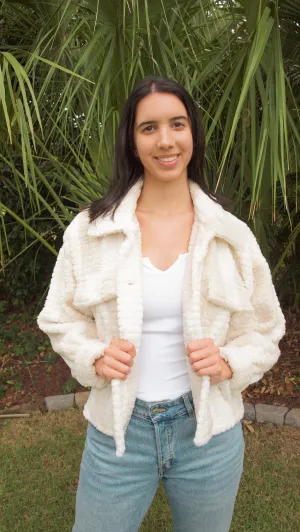 Cozy Striped Jacket