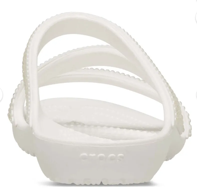 Crocs Women Kadee II Jewels Sandal In White (Pre-Order)