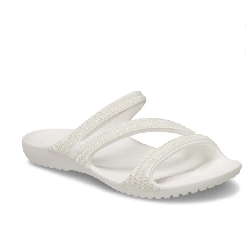 Crocs Women Kadee II Jewels Sandal In White (Pre-Order)