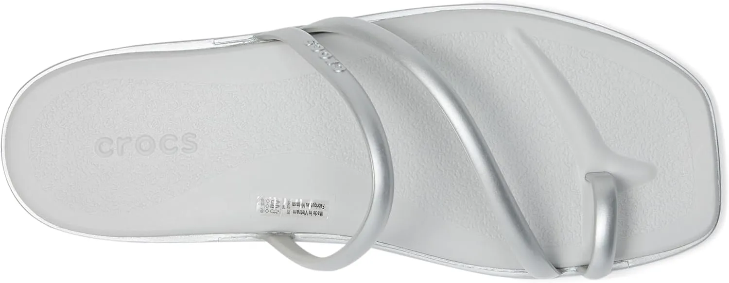 Crocs Women's Miami Toe Loop Sandal Flat