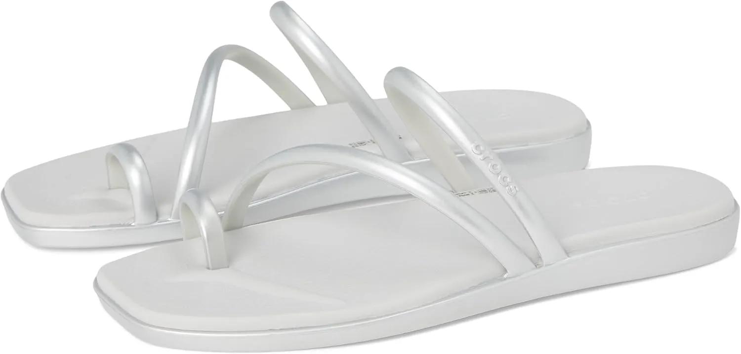 Crocs Women's Miami Toe Loop Sandal Flat
