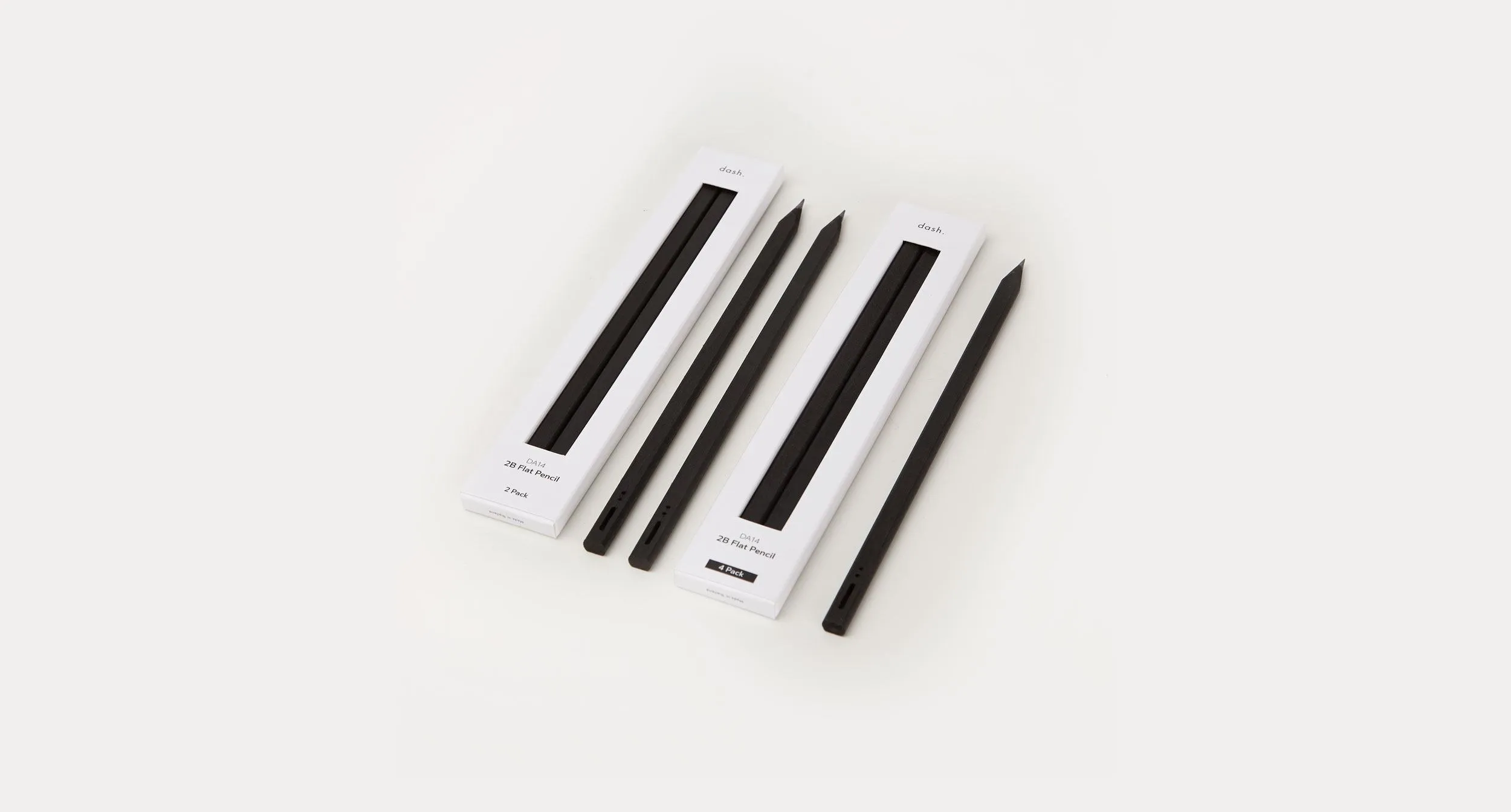 DA14 Flat Pencil - 2B Black