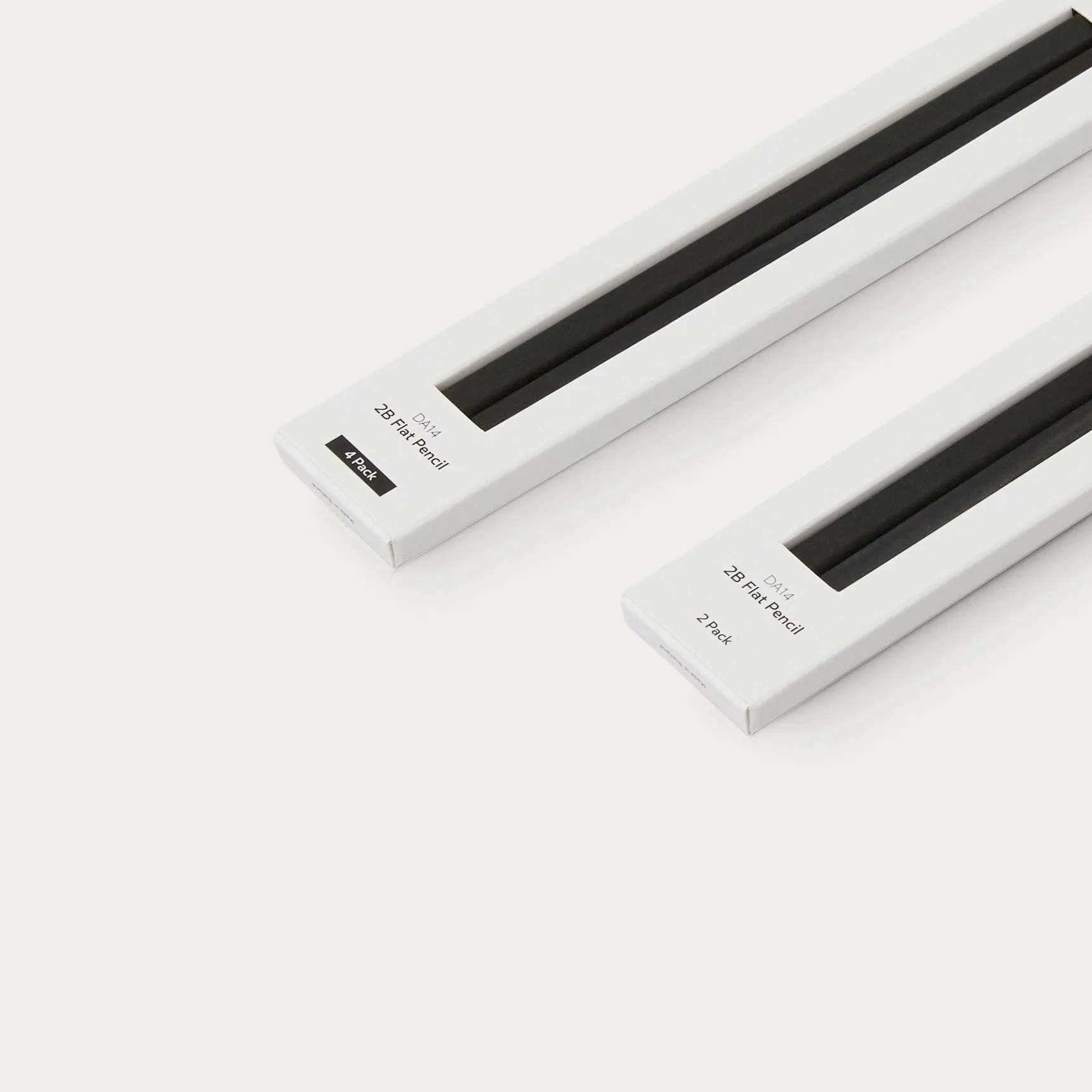 DA14 Flat Pencil - 2B Black