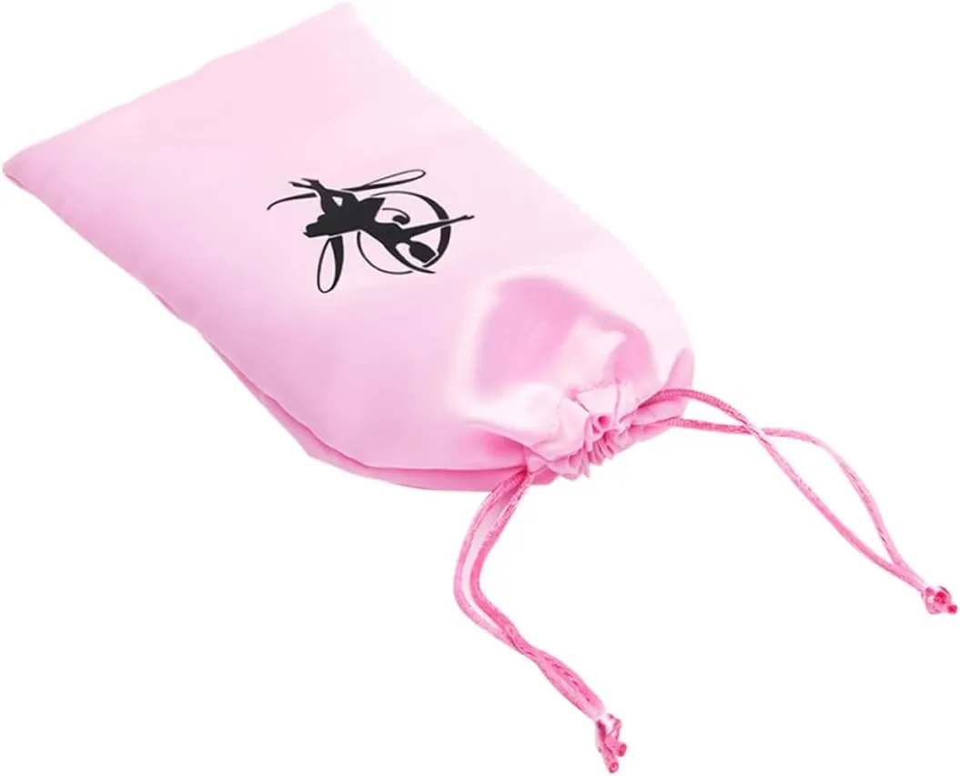 Dance Storage Bag Canvas Drawstring Ballet Shoes Holder Water-Resistant for Dance Travel Outdoor Activities