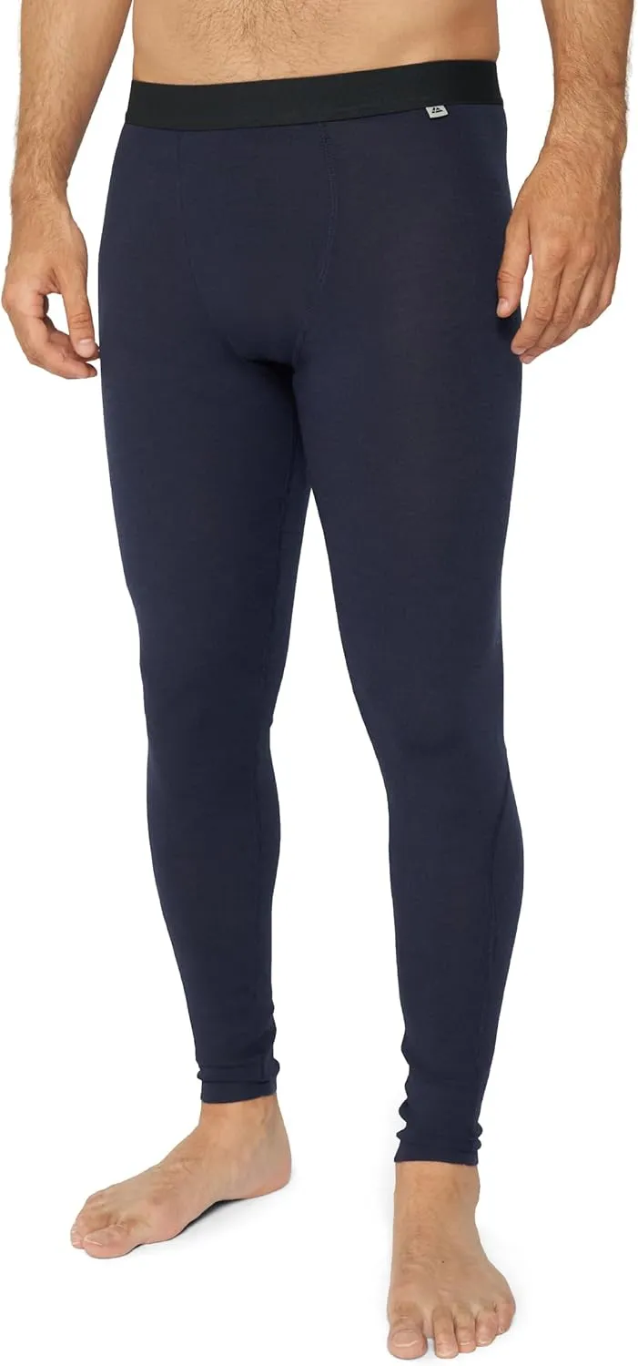 DANISH ENDURANCE Merino Wool Base Layer Pants for Men, Thermal Long Johns