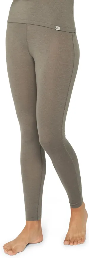 DANISH ENDURANCE Merino Wool Leggings Women, Women's Thermal Underwear Bottom, Base Layer Women’s Leggings for Winter