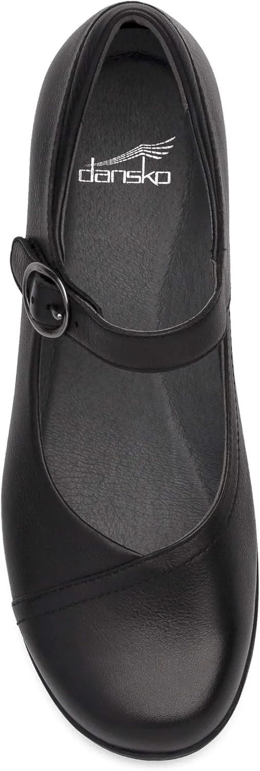 Dansko Fawna Mary Jane for Women - Cute, Comfortable Shoes with Arch Support - Versatile Casual to Dressy Footwear with Buckle Strap - Lightweight Rubber Outsole