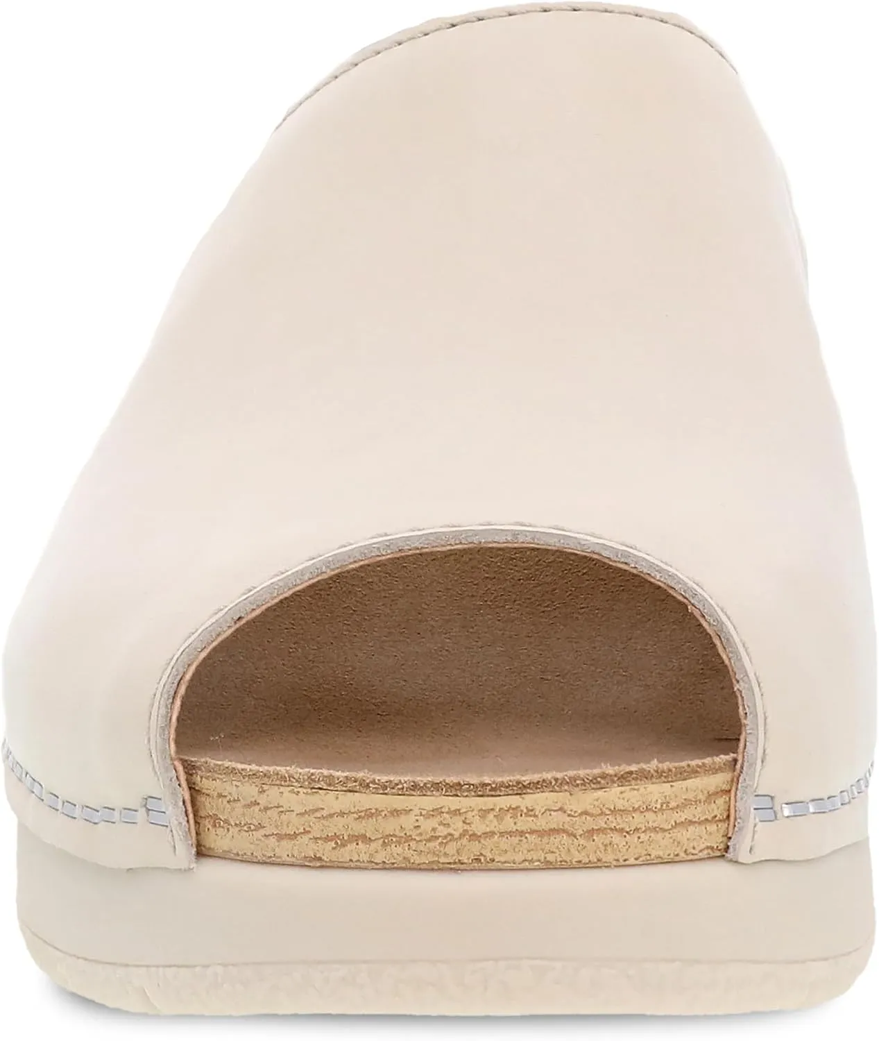 Dansko Ravyn Peep Toe Sandal for Women - Colorful and Stylish Shoe with Recycled Textile Linings and Leather Uppers - All-Day Legendary Comfort