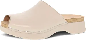 Dansko Ravyn Peep Toe Sandal for Women - Colorful and Stylish Shoe with Recycled Textile Linings and Leather Uppers - All-Day Legendary Comfort