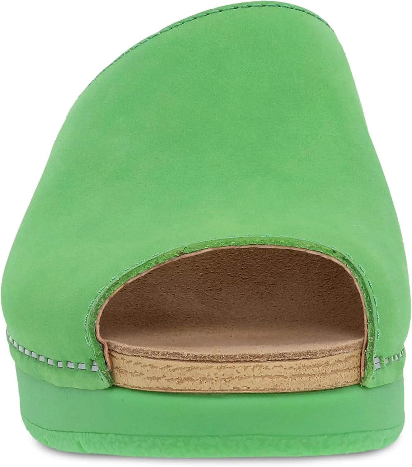 Dansko Ravyn Peep Toe Sandal for Women - Colorful and Stylish Shoe with Recycled Textile Linings and Leather Uppers - All-Day Legendary Comfort