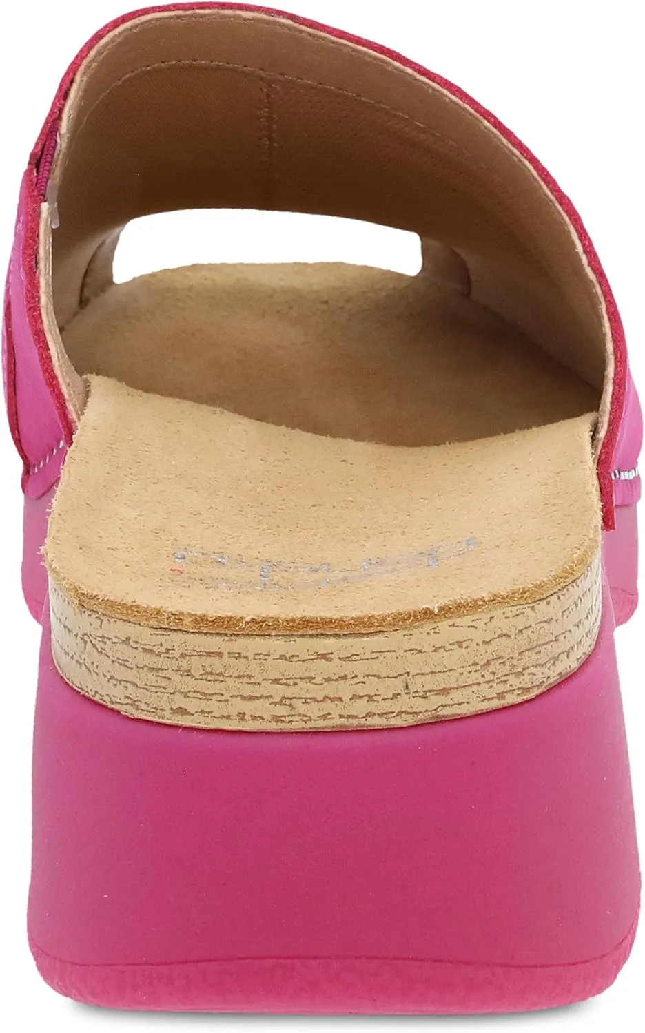 Dansko Ravyn Peep Toe Sandal for Women - Colorful and Stylish Shoe with Recycled Textile Linings and Leather Uppers - All-Day Legendary Comfort