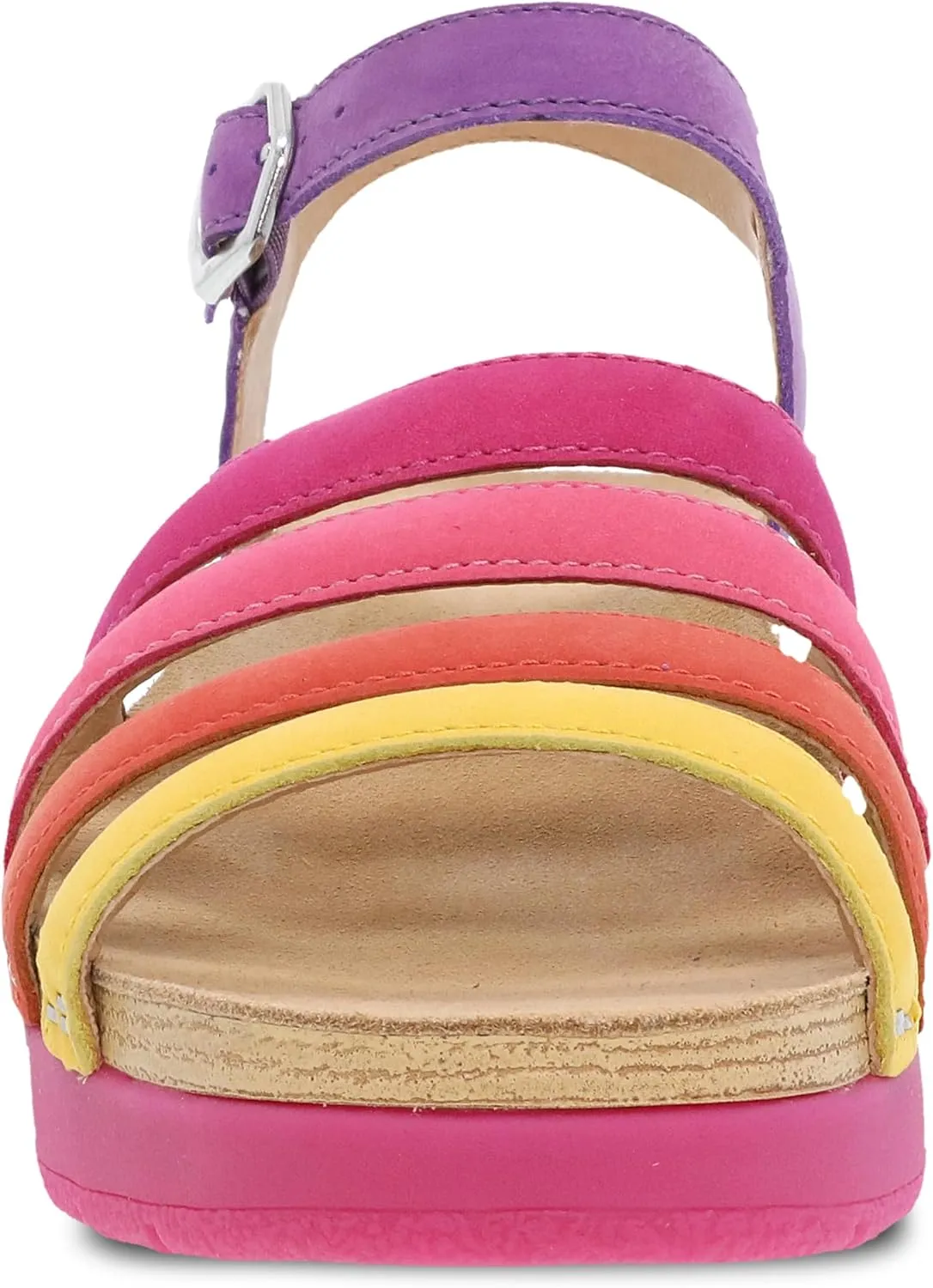 Dansko Roxie Strappy Sandal for Women - Colorful and Stylish Shoe with a Cushioned Footbed- All-Day Legendary Comfort