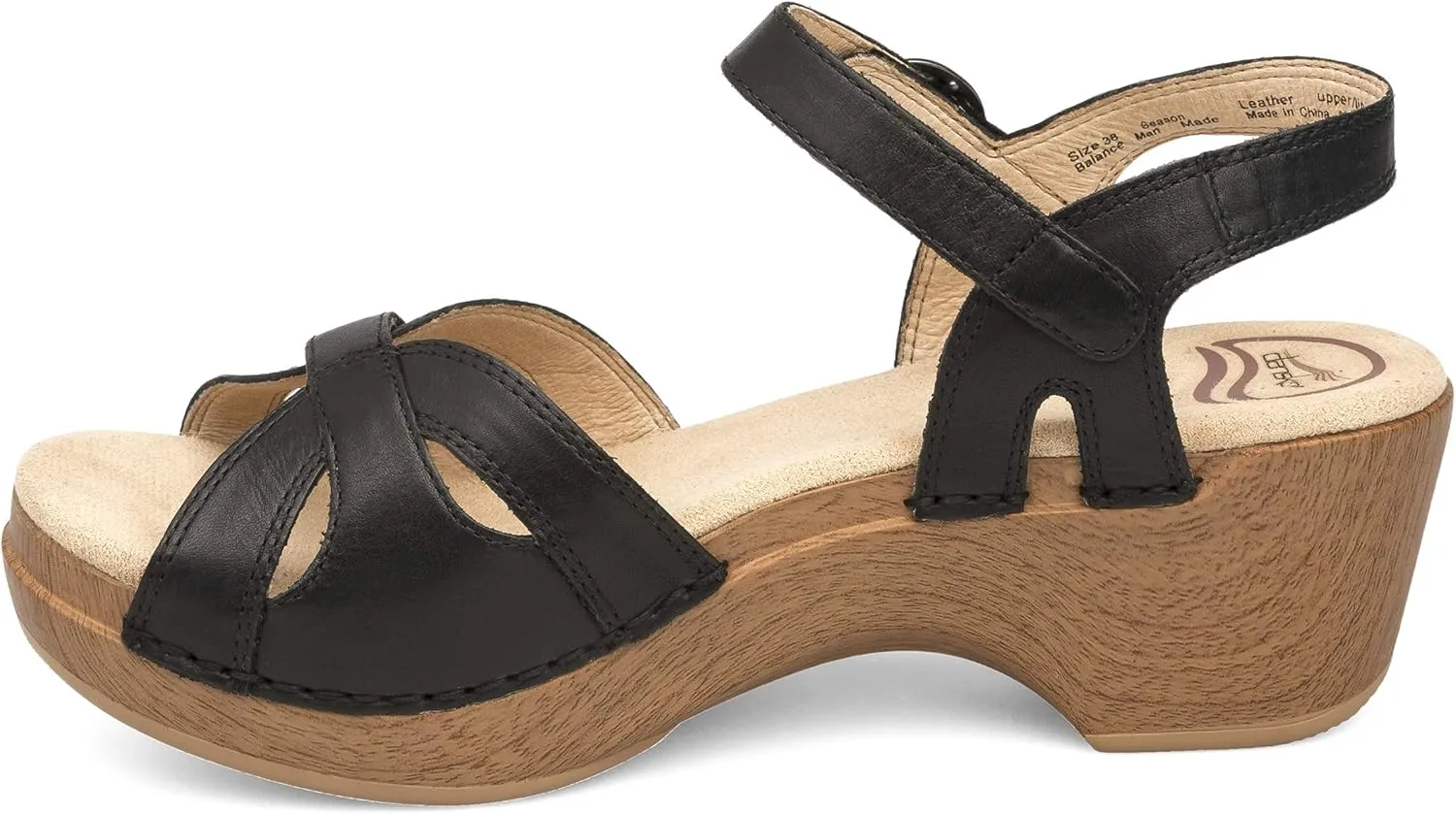 Dansko Season Stylish Sandal for Women - Lightweight with Added Arch Support - Durable PU Outsole for Long-Lasting Wear and Comfort