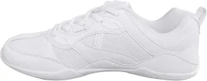 Danzcue Girls’ Nova Cheerleading Shoes Youth Cheer Shoes Athletic Training Sport Shoes, White