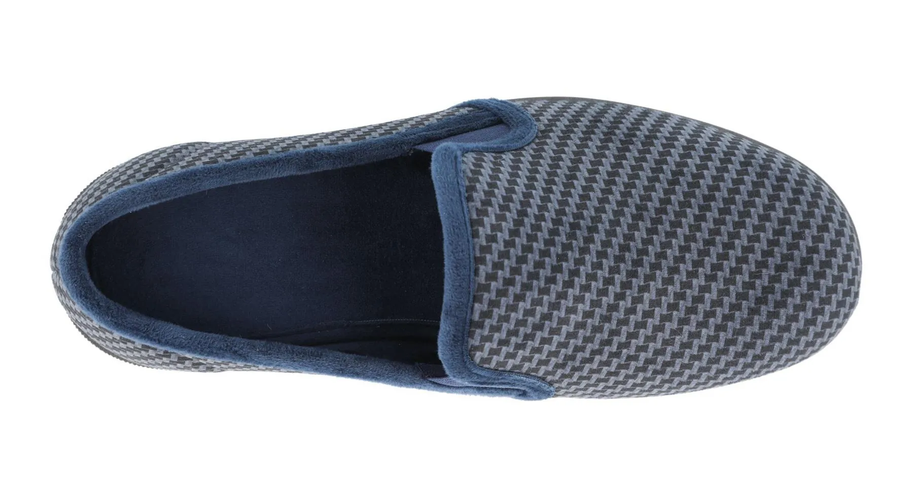DB Shoes Men's 6V Fit Slip-On Classic Loafer Shoes in Navy, Sizes 6 to 12