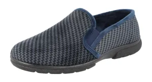 DB Shoes Men's 6V Fit Slip-On Classic Loafer Shoes in Navy, Sizes 6 to 12