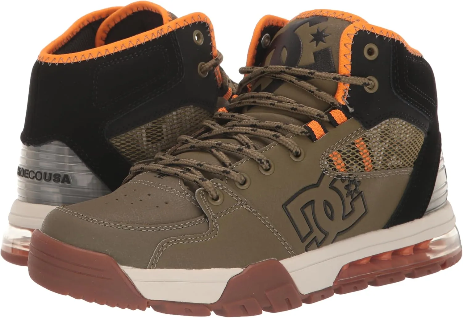 DC Men's Versatile High Top Water Resistant Snow Boot Skate Shoe
