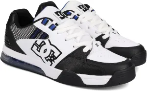DC Men's Versatile Skate Shoe, White/Black/Blue, 9