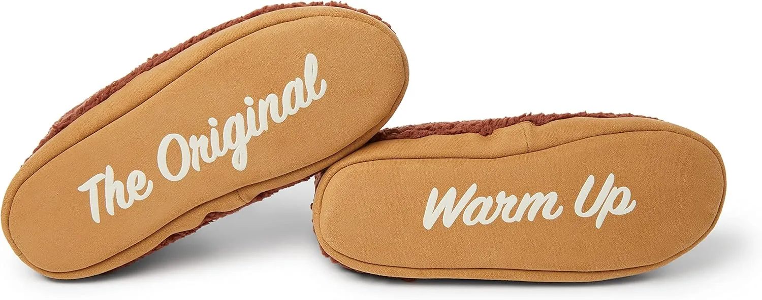 Dearfoams Men's Heritage Warm Up Bootie