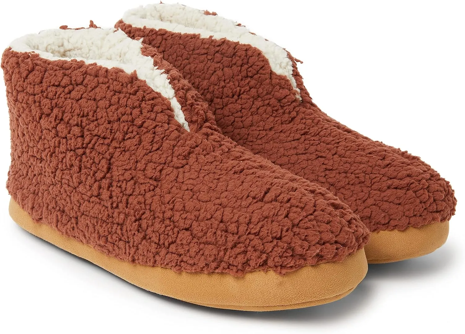 Dearfoams Men's Heritage Warm Up Bootie