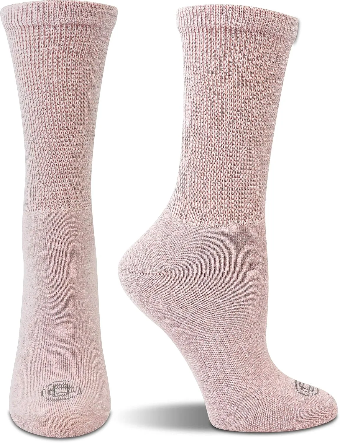 Doctor's Choice womens Crew Socks, Shoe Size 4-10, Sock Size 9-11