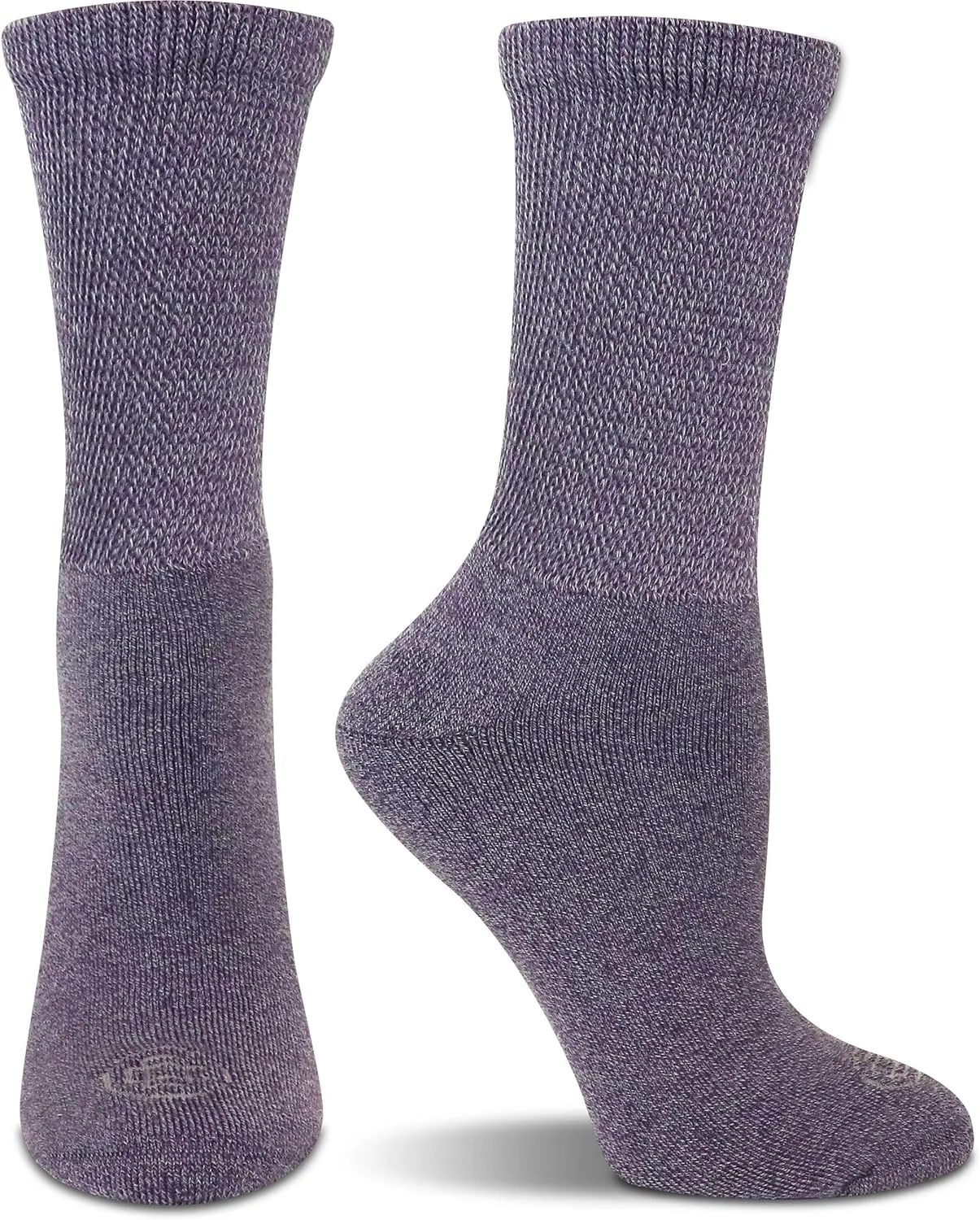 Doctor's Choice womens Crew Socks, Shoe Size 4-10, Sock Size 9-11
