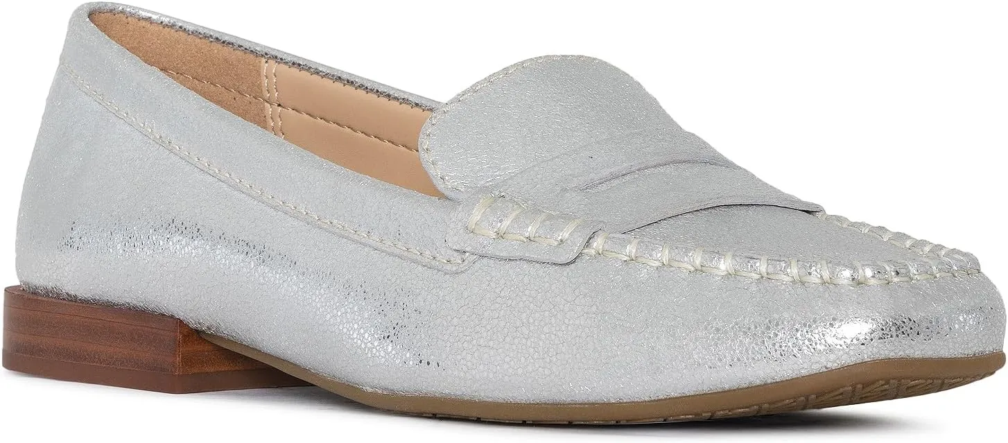 Donald Pliner Women's Binah Metallic Penny Loafer