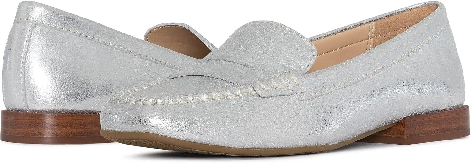 Donald Pliner Women's Binah Metallic Penny Loafer