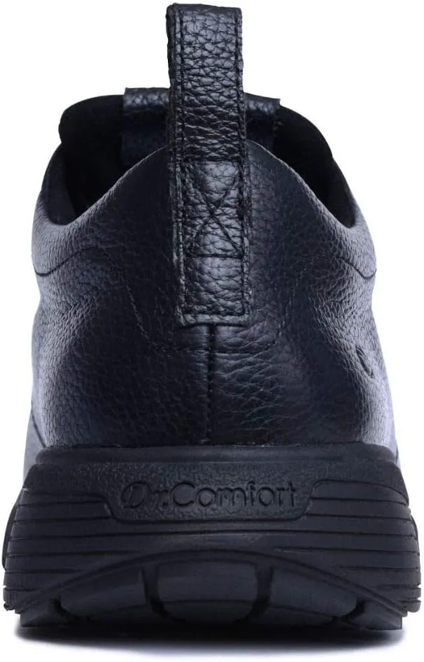 Dr. Comfort Roger Diabetic Shoes for Men-Leather Walking Therapeutic Shoes with Gel Inserts