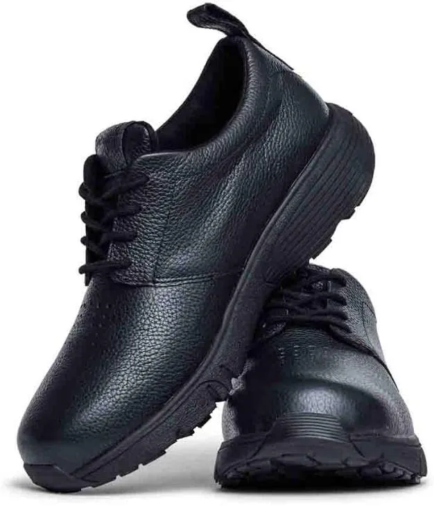 Dr. Comfort Roger Diabetic Shoes for Men-Leather Walking Therapeutic Shoes with Gel Inserts