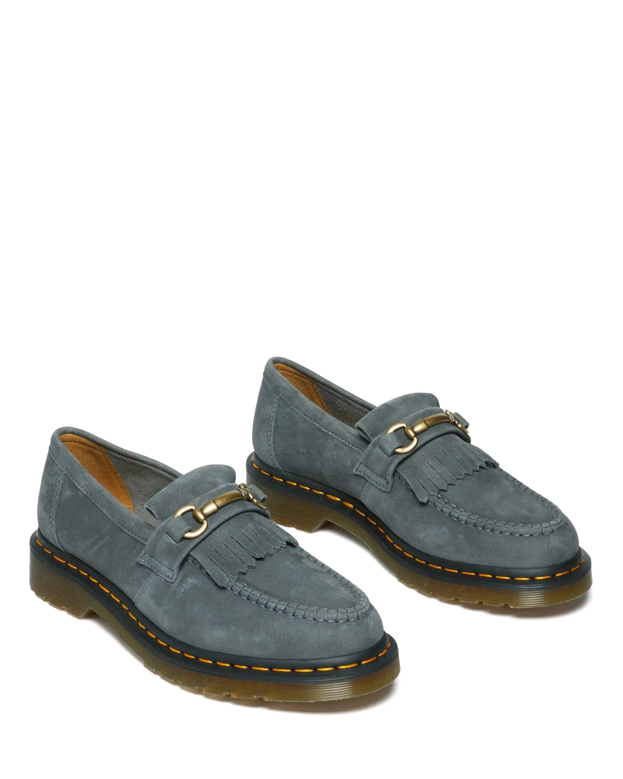 Dr. Martens, Adrian Snaffle Washed Denim Tumbled Nubuck