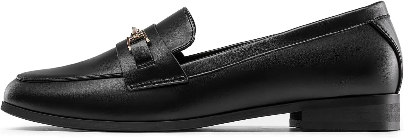 DREAM PAIRS Women's Loafers Penny Loafers Fashion Comfortable Flats Dressy Shoes