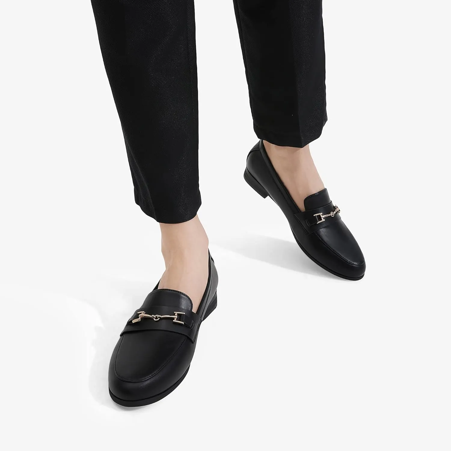 DREAM PAIRS Women's Loafers Penny Loafers Fashion Comfortable Flats Dressy Shoes