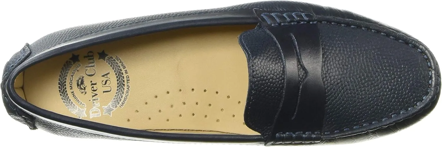 Driver Club USA Women's Leather Made in Brazil Naples Driver Loafer