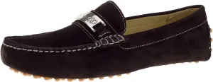 DTI BB Signature Drefinno Mens Suede Leather Shoes Slip-On Driving Shoe Loafer