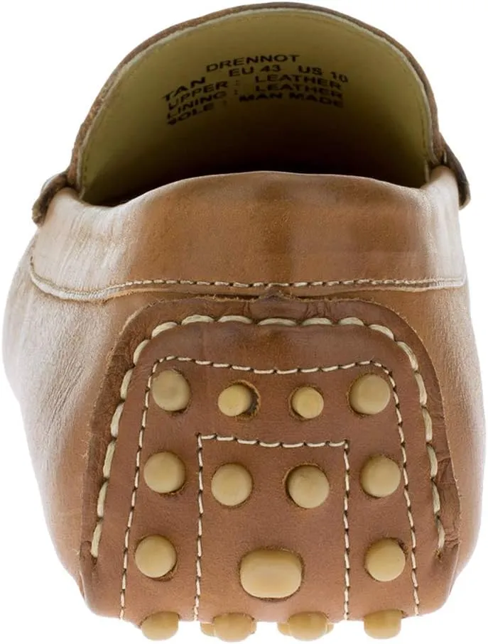 DTI BB Signature Mens Drenot Leather Slip-On Driving Shoes Moccasin Loafer