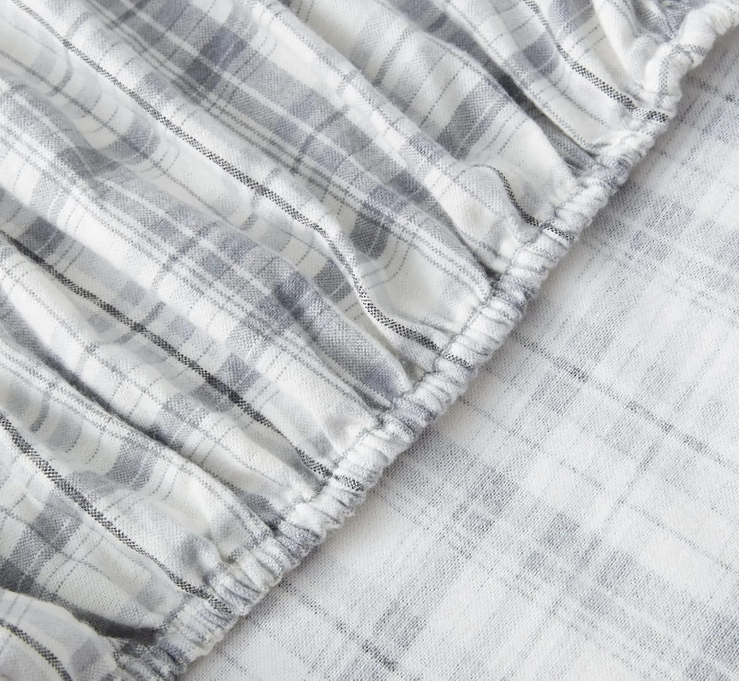 Eddie Bauer - Twin Sheet Set, Warm Breathable Cotton Flannel Bedding with Deep Pockets, Brushed for Extra Softness, Cozy Home Decor, Oeko-Tex Certified (Beacon Hill Ivory, Twin)