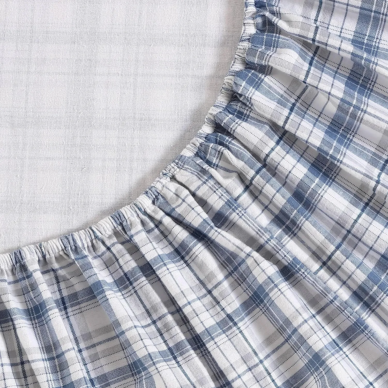 Eddie Bauer - Twin Sheet Set, Warm Breathable Cotton Flannel Bedding with Deep Pockets, Brushed for Extra Softness, Cozy Home Decor, Oeko-Tex Certified (Beacon Hill Ivory, Twin)