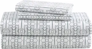 Eddie Bauer- Twin XL Sheet Set, Warm Breathable Cotton Flannel Bedding with Deep Pockets, Brushed for Extra Softness, Cozy Home Decor, Oeko-Tex Certified (Wildwood Green, Twin XL)