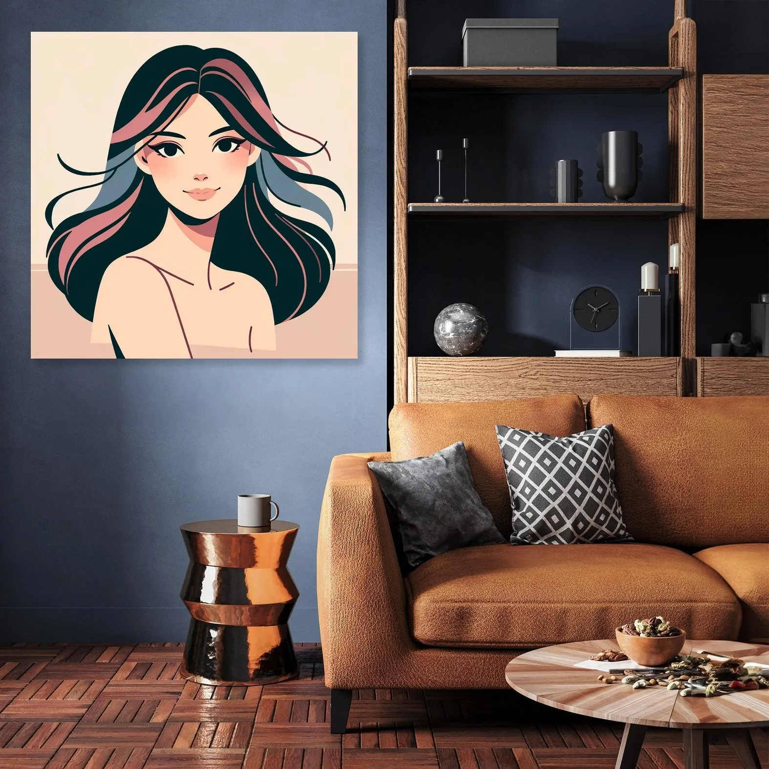 Elegant Beauty Canvas