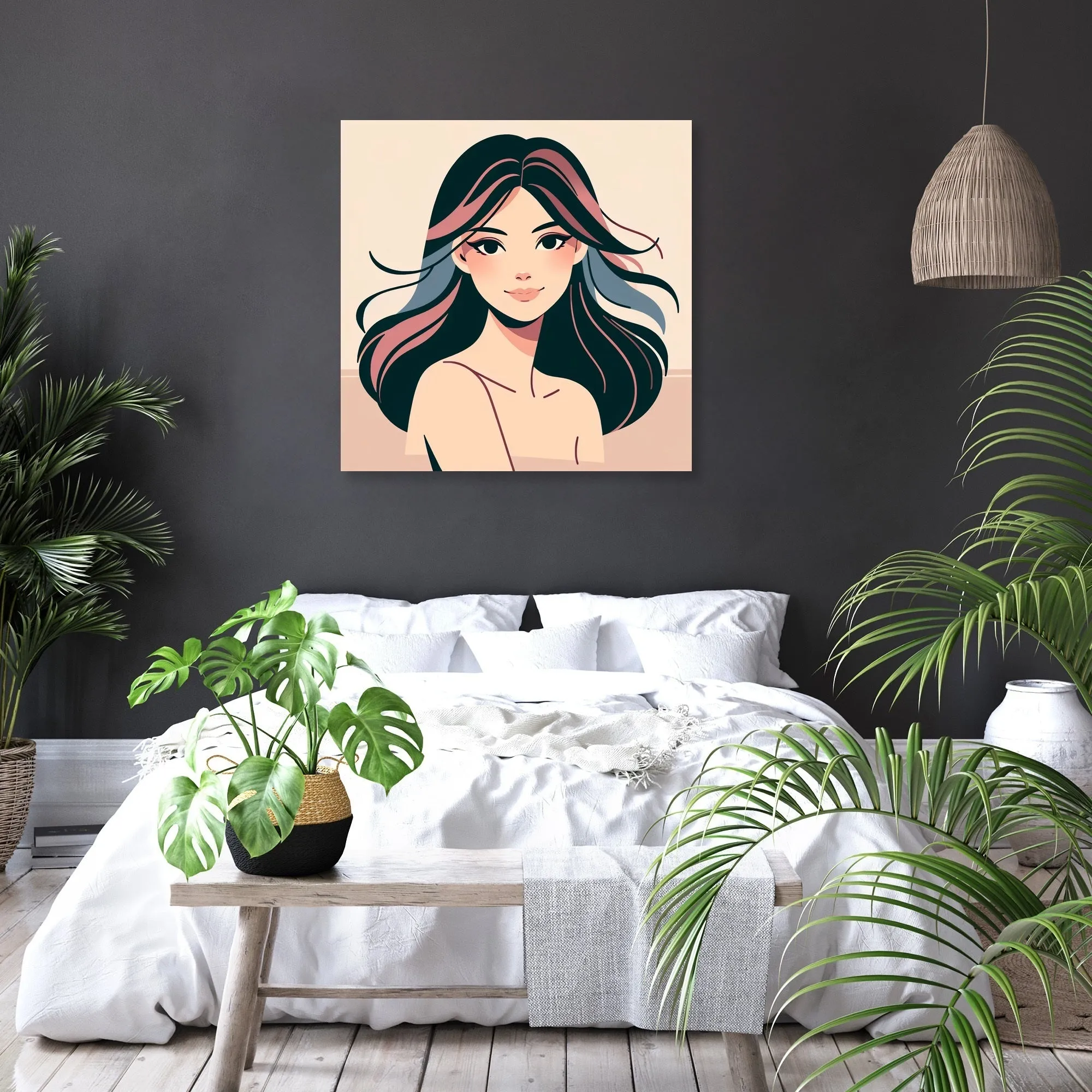 Elegant Beauty Canvas