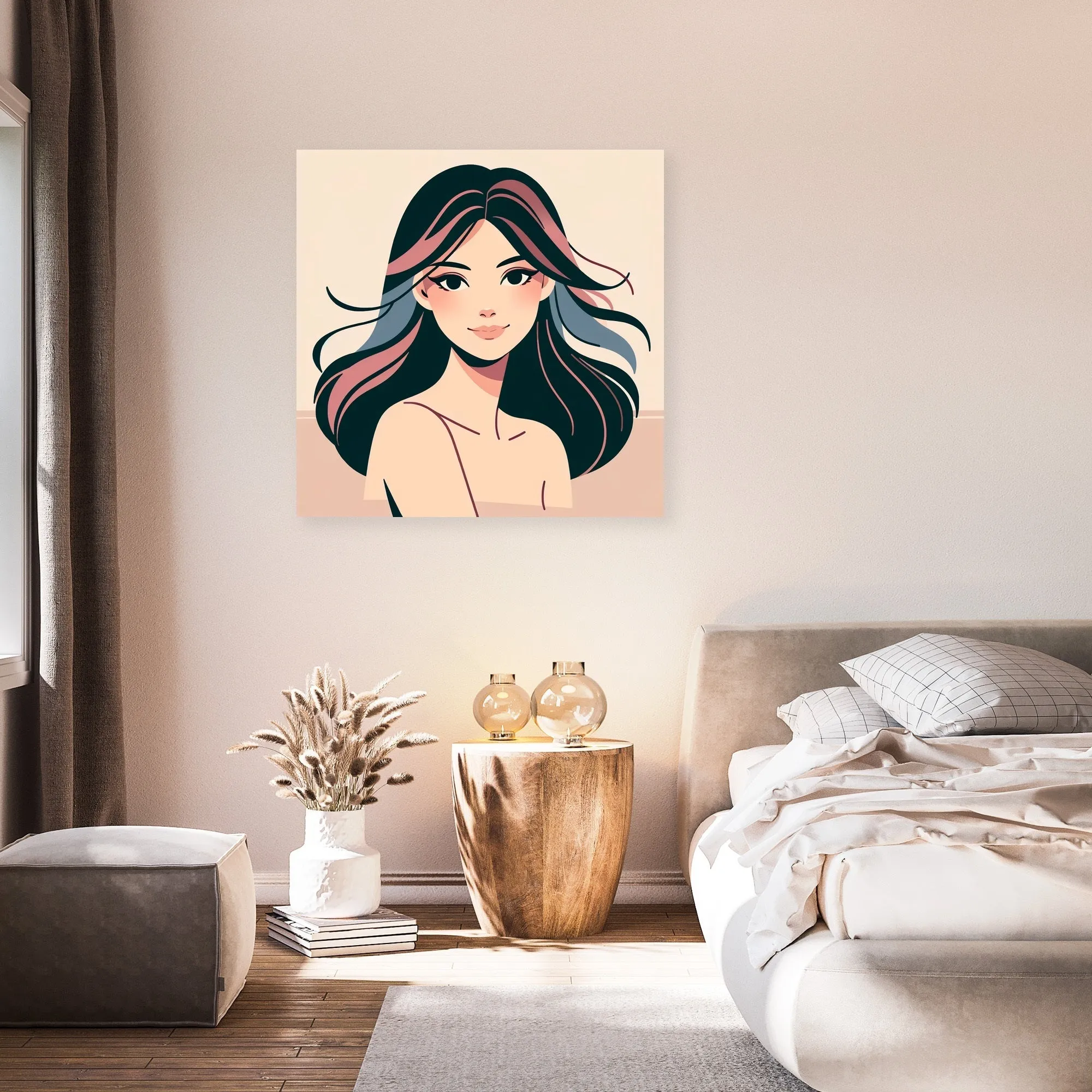 Elegant Beauty Canvas