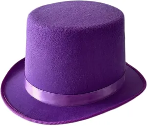 Elegant Flat Top Hat Role Play Costume Hat Stage Performances Magicians Hat For Men