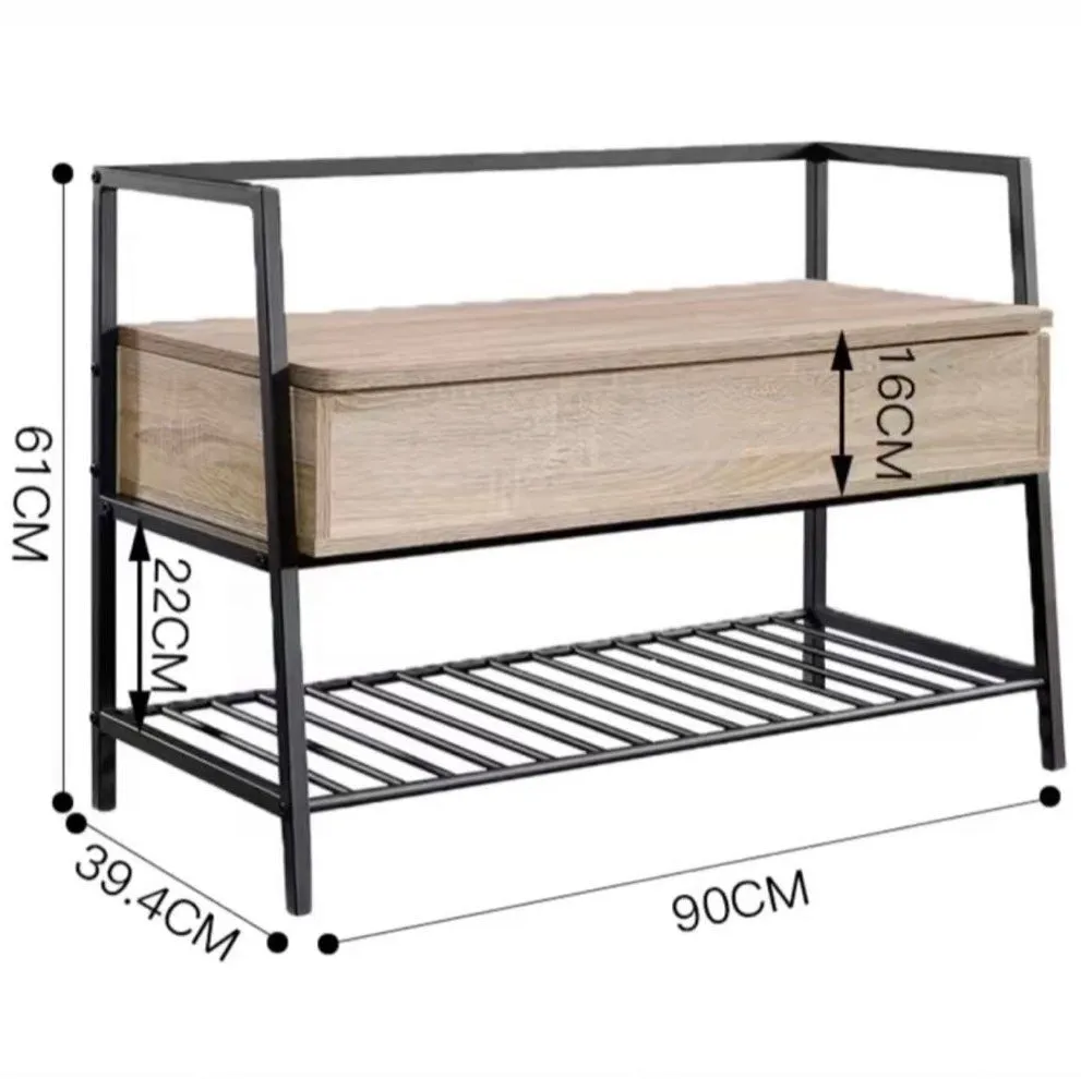 EVEREST Industrial Shoe Cabinet Storage Bench