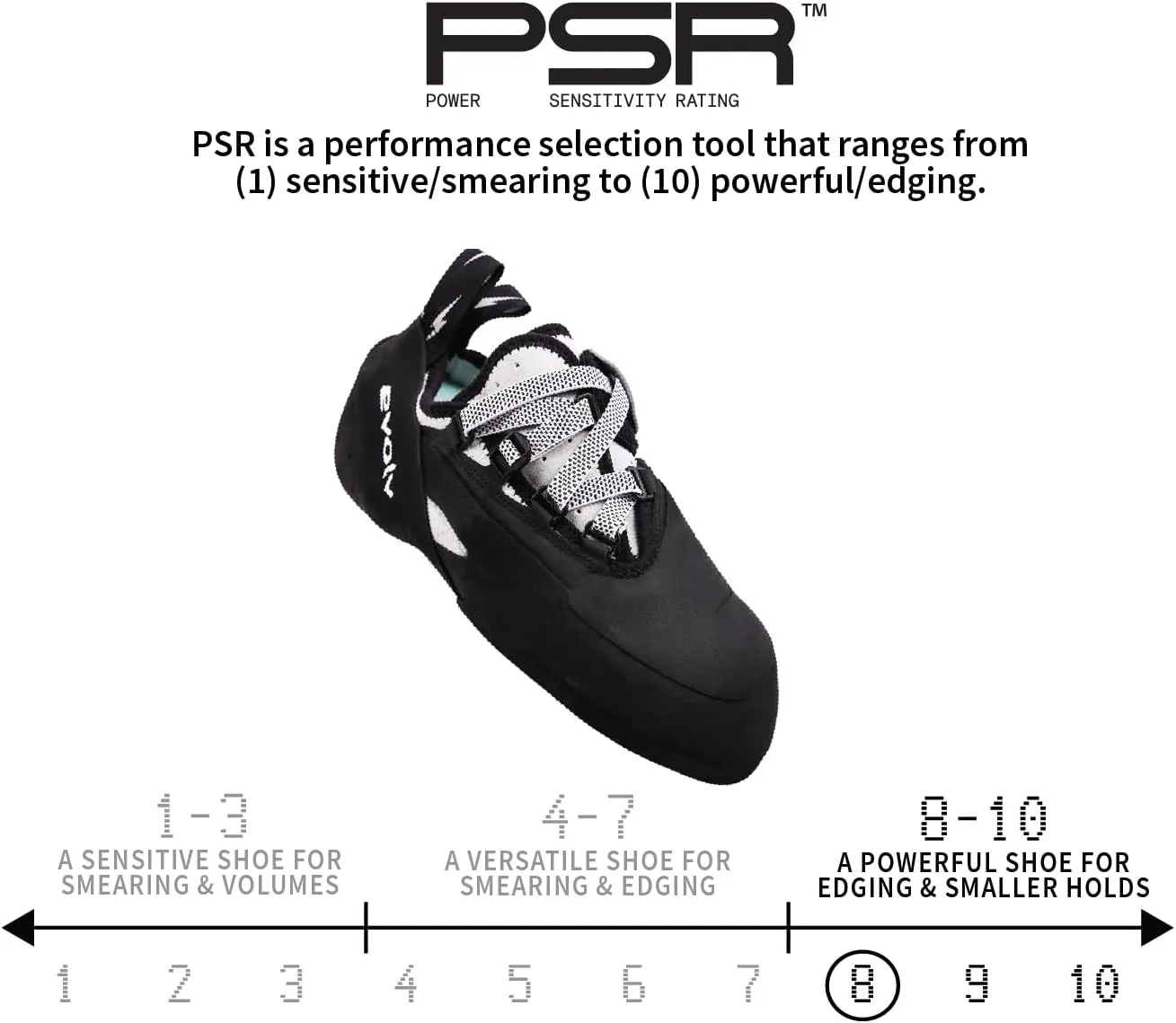 EVOLV Phantom LV Rock Climbing Shoe for Bouldering & Sport Climbing