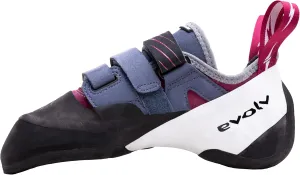 EVOLV Shaman LV Rock Climbing Shoe for Sport, Bouldering, & Multi-Pitch Climbing - Beet Red/Slate - 12 (US Women's)