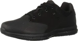 Fila Men's Memory Layers Slip Resistant Work Shoe Food Service, Black, 7
