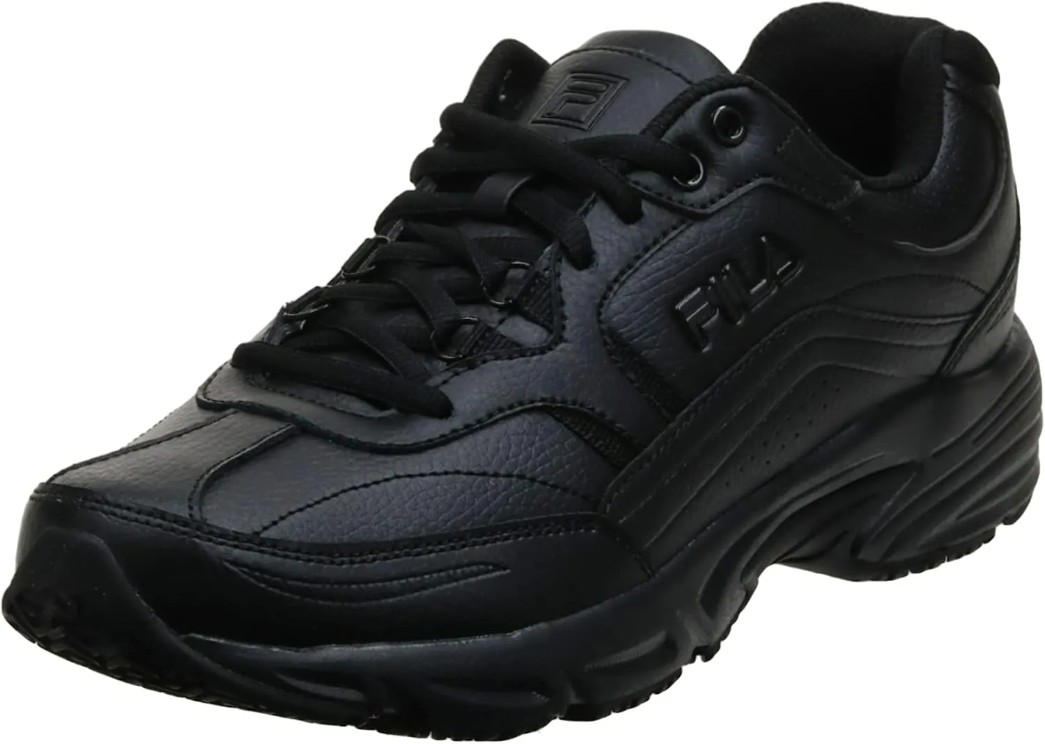 Fila Women's Memory Workshift Training Shoe,Black/Black/Black,6 W US