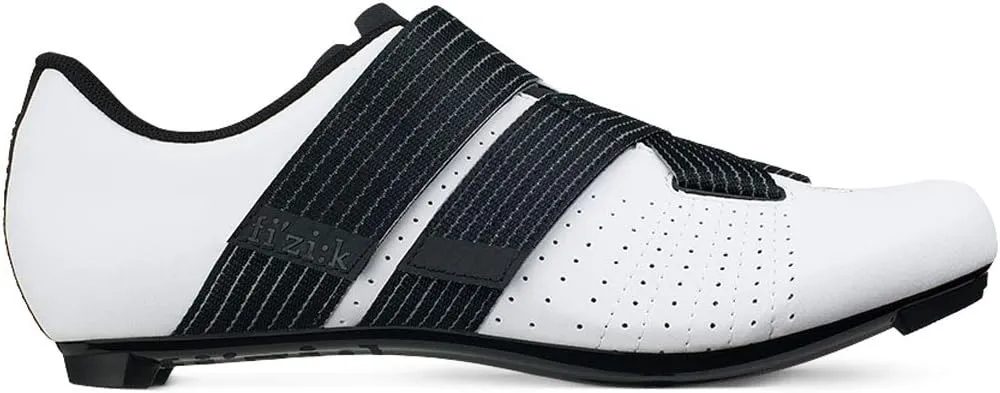 Fizik Powerstrap R5, Unisex Cycling Shoe Black White