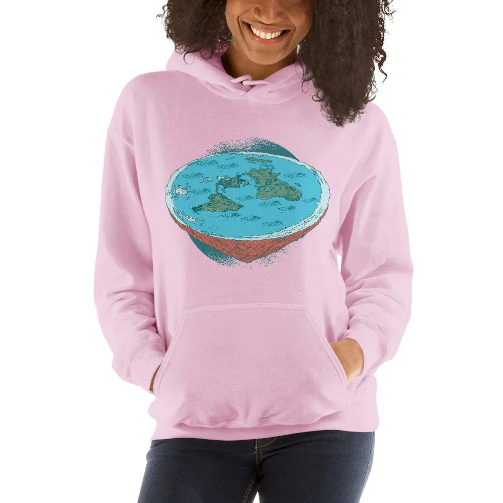 Flat Earth Theory Hoodie